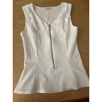 Vêtements Femme Tops / Blouses Cache Cache Top blanc Blanc