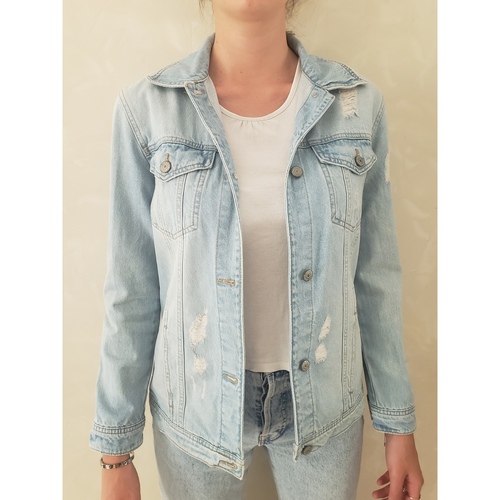 Pimkie Pimkie Blouson jean XS Bleu - Vêtements Vestes en jean Femme 5,00 €