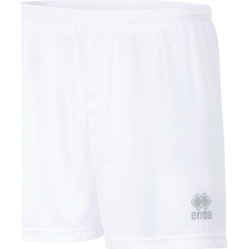 VêJordan Garçon Shorts / Bermudas Errea Pantaloni Corti  New Skin Panta Jr Bianco Blanc