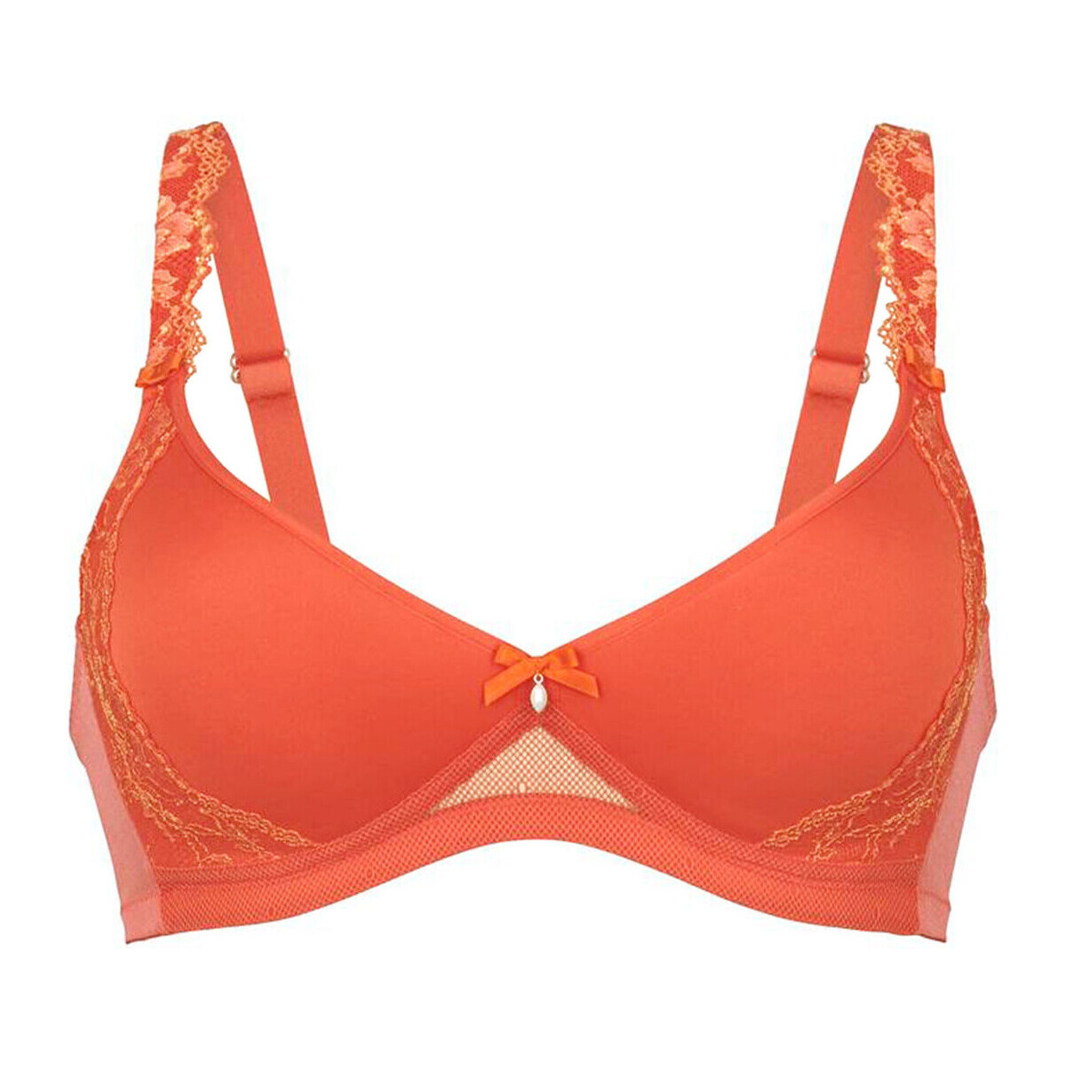 Sous-vêtements Femme Triangles / Sans armatures Rosa Faia Colette Orange