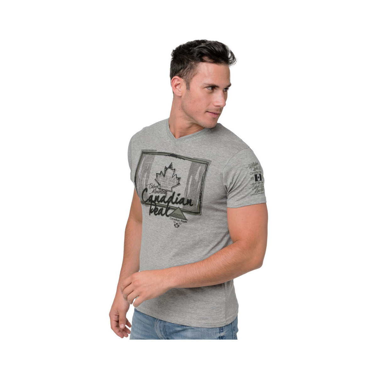 Vêtements Homme T-shirts & Polos Canadian Peak JANADA t-shirt pour homme Gris