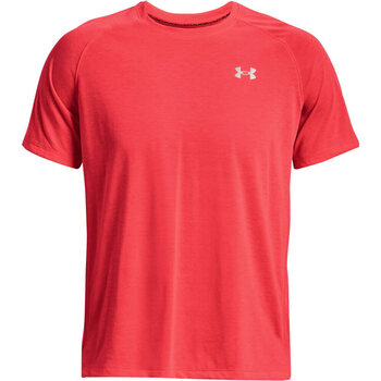Vêtements Homme Chemises manches courtes Under Armour every UA STREAKER TEE Rouge