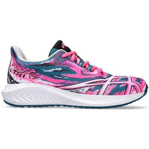 Chaussures Enfant asics mujer gel 451 electric blue white mens shoes Asics mujer GEL-NOOSA TRI 15 GS Rose