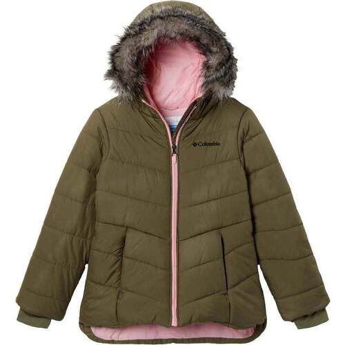 Vêtements Enfant Lustres / suspensions et plafonniers Columbia Katelyn Crest II Hooded Jacket Vert