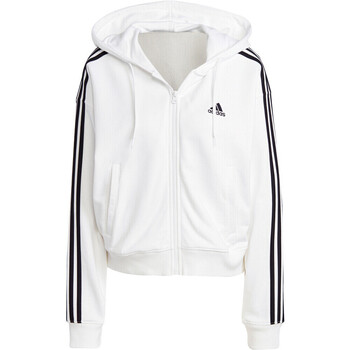 Vêtements Femme Sweats adidas Originals W 3S FT FZ S HD Blanc