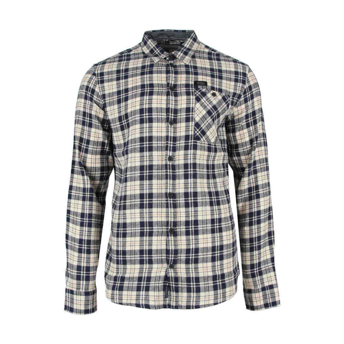 Vêtements Homme Chemises manches longues Alpinestars Kortärmad T-shirt Blaze Classic square shirt Marine