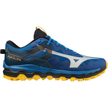 Chaussures Homme Running / trail violeta Mizuno WAVE MUJIN 9 Bleu