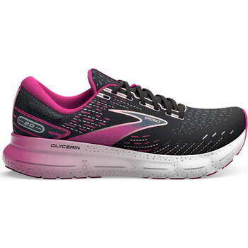 Chaussures Femme zapatillas de running ultra Brooks amortiguación media voladoras apoyo talón maratón ultra Brooks Glycerin 20 Noir