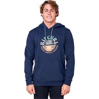 Vêtements Homme Sweats Rip Curl DOWN THE LINE HOODED POP OVER Marine
