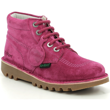 Chaussures Femme Boots Kickers Kick Hi Rose