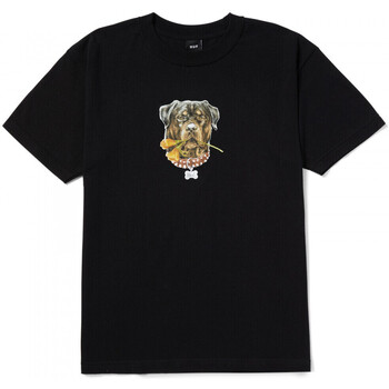 Vêtements Homme The North Face Vertical Kurzes T-Shirt in Schwarz Huf T-shirt big poppy ss Noir