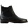 Chaussures Femme Boots Gabor Bottine Cuir Foulardcalf Noir
