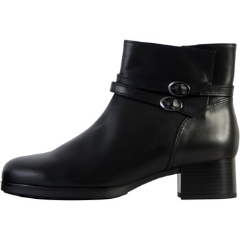 Chaussures Femme Souliers Boots Gabor Bottine Cuir Nappa Roma Noir