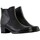 Chaussures Femme Boots Gabor Bottine Cuir Varenne Noir