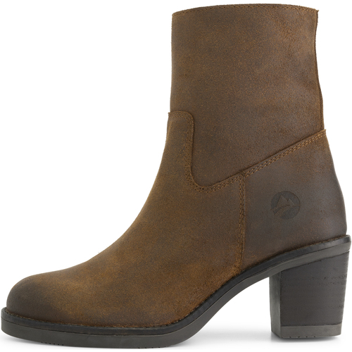 Chaussures Femme Low Boots boots Travelin' Mortain Marron