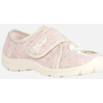 Chaussures Fille Baskets mode Geox J NYMEL GIRL Rose
