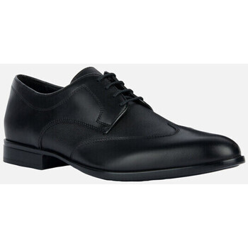 Chaussures Derbies & Richelieu Geox U IACOPO Noir