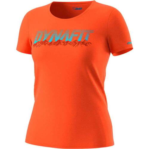 Vêtements Femme Chemises / Chemisiers Dynafit GRAPHIC CO W S/S TEE Orange