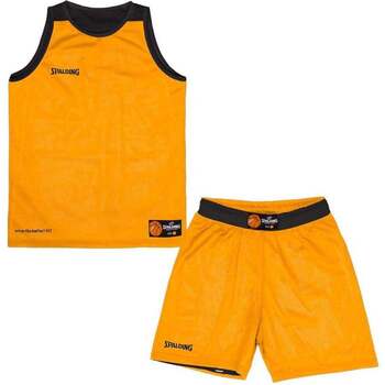 Vêtements Enfant Chemises manches courtes Spalding Double Face Set Orange