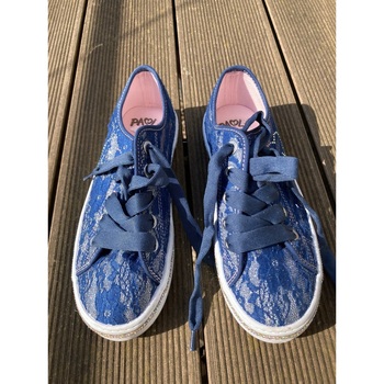 Chaussures Fille Baskets basses Paola Baskets Paola taille 37 Bleu