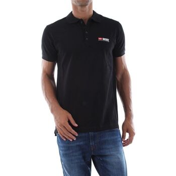 Vêtements Homme T-shirts & Polos Diesel 00SY86 0BAWH - T-WEET-900 BLACK Noir