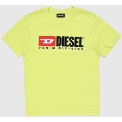 Vêtements Enfant T-shirts T-Shirt & Polos Diesel T-JUSTDIVISION 00J47V 00YI9-K264 Jaune
