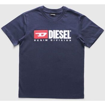 Vêtements Enfant Mot de passe Diesel T-JUSTDIVISION 00J47V 00YI9-K80A Bleu