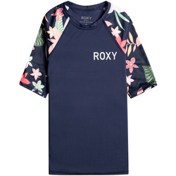 Vêtements Fille Chemises / Chemisiers Roxy Printed Sleeves Bleu