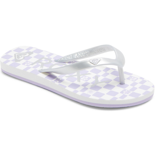 Chaussures Fille Galettes de chaise Roxy Tahiti Blanc