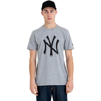 Vêtements T-shirts manches courtes New-Era T-shirt New York Yankees Gris