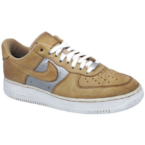 Chaussures Baskets mode Iron Nike Reconditionné Air Force 1 - Beige