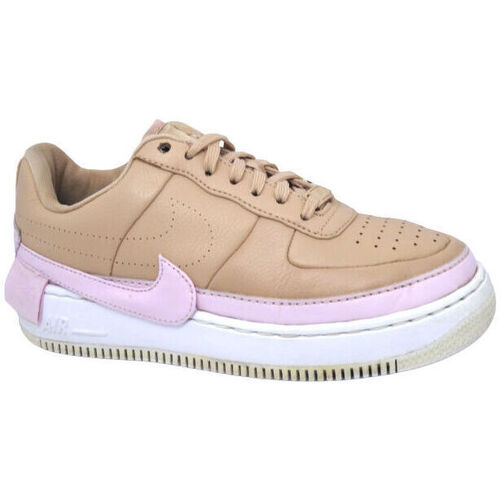 Chaussures Baskets mode Nike Reconditionné Air Force 1 - Beige