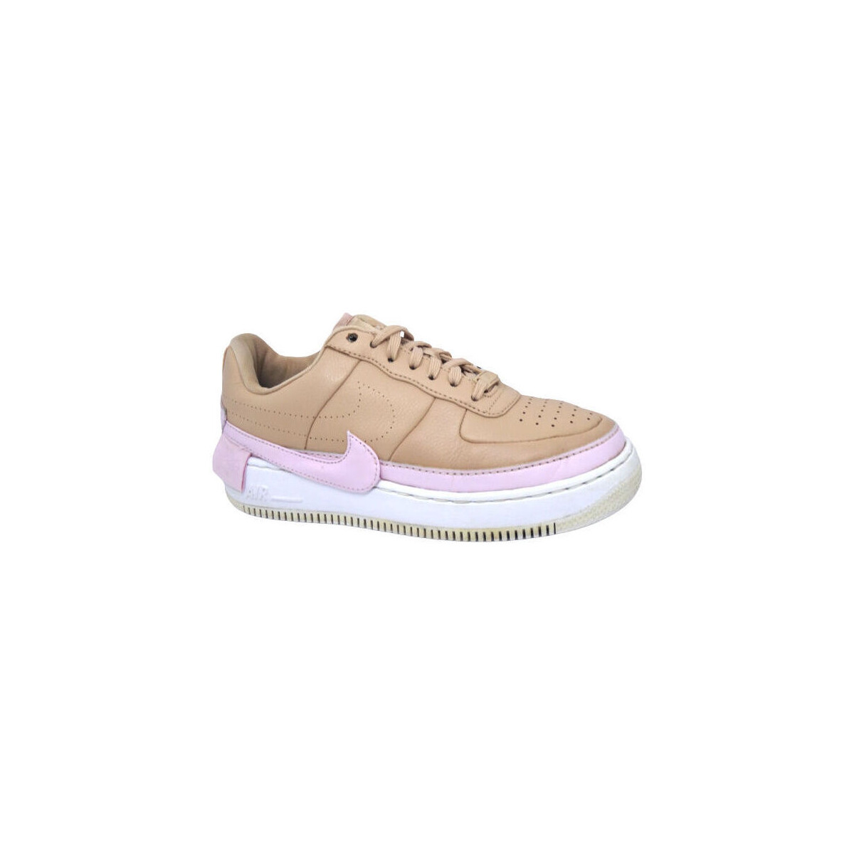 Chaussures Baskets mode Nike lunarglide Reconditionné Air Force 1 - Beige