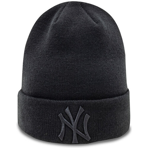 Accessoires textile Bonnets New-Era Bonnet à revers New York Yankees Noir
