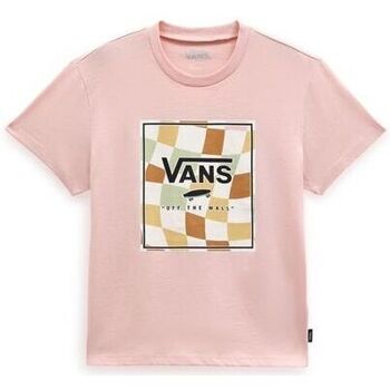 Vêtements Fille T-shirts & Polos Vans skool VN000795BQL1 CREW VAXY-ROSES Rose