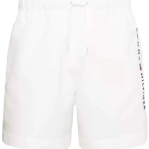 Vêtements Homme Maillots / Shorts de bain Tommy Jeans Flag Blanc