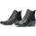 Chaussures Femme Bottines Pepe Menargues CHAUSSONS  CLOUS 20409 Noir