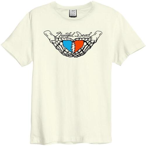 Vêtements T-shirts manches longues Amplified Heart Shaped Blanc