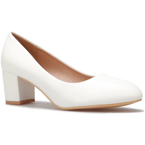 Chaussures Femme Escarpins La Modeuse 67538_P156853 Blanc
