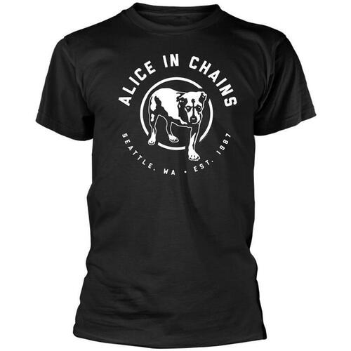 Vêtements T-shirts manches longues Alice In Chains  Noir