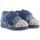 Chaussures Enfant Chaussons bébés Victoria Baby Shoes 05119 - Jeans Bleu
