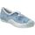 Chaussures Femme Chaussons Cosdam 13128 Bleu