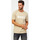 Vêtements Homme T-shirts & Polos BOSS T-shirt homme  en coton avec logo contrasté Beige