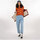 Vêtements Femme T-shirts manches courtes Oxbow Tee-shirt allover P2TIMMY Orange