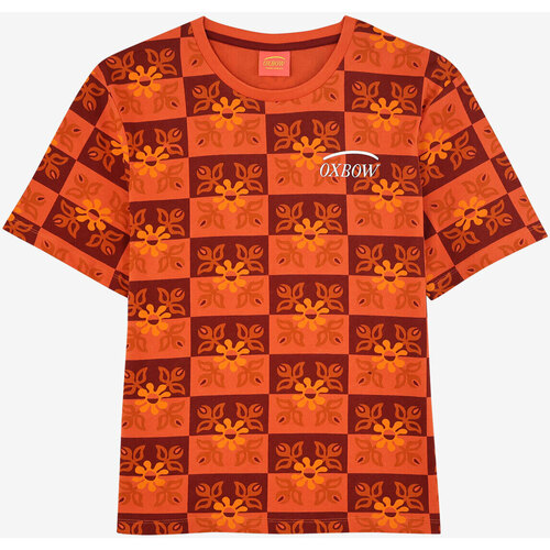 VêteFit Femme T-shirt Enfant Cisretro Oxbow Tee-shirt allover P2TIMMY Orange