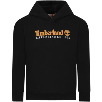 Vêtements Garçon Pulls Timberland splitrock Sweat à capuche coton Noir