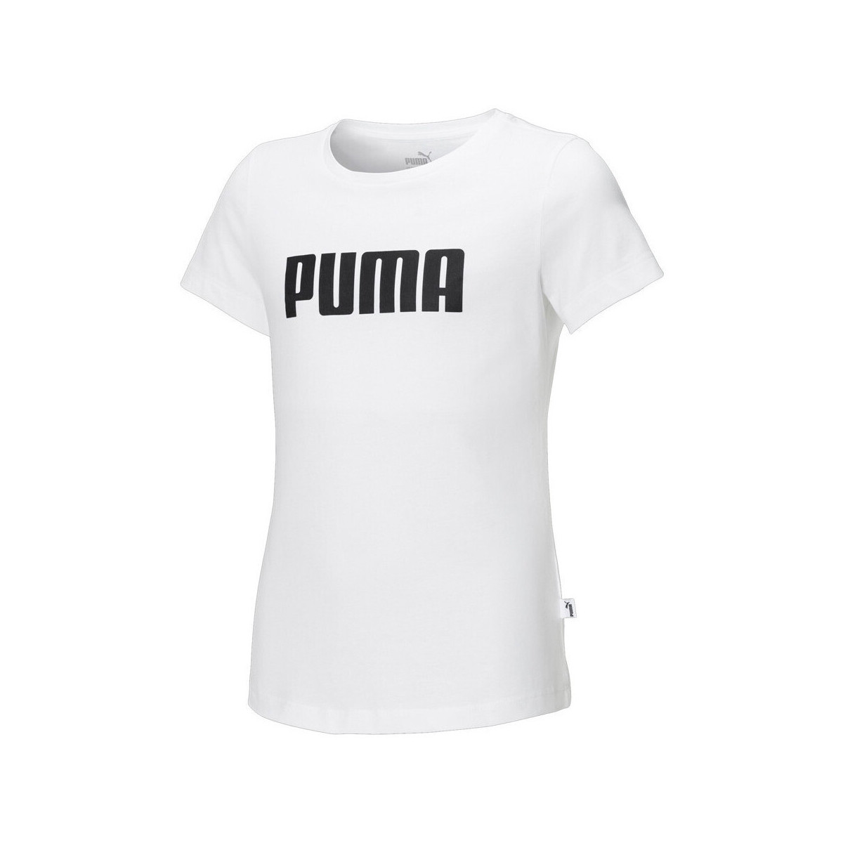 Vêtements Fille T-shirts & Polos Puma 854972-05 Blanc