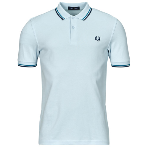 Vêtements Homme Tango And Friend Fred Perry TWIN TIPPED FRED PERRY SHIRT Bleu / Marine
