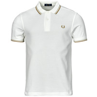 Vêtements Homme Polos manches courtes Fred Perry TWIN TIPPED FRED PERRY Shirt Skull Blanc / Beige