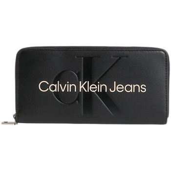 Sacs Femme Portefeuilles Calvin Klein Jeans Compagnon Calvin Klein Ref 60840 Noir 19*10*2 cm Noir